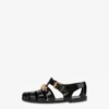 Jelly sandals with Lettering logo