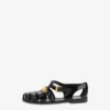 Jelly sandals with Lettering logo