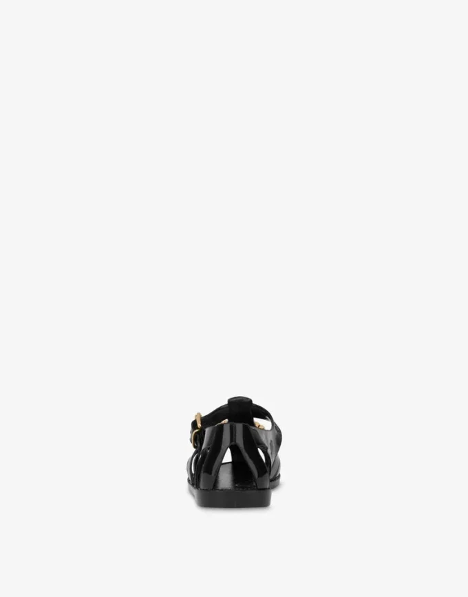 Jelly sandals with Lettering logo