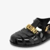 Jelly sandals with Lettering logo