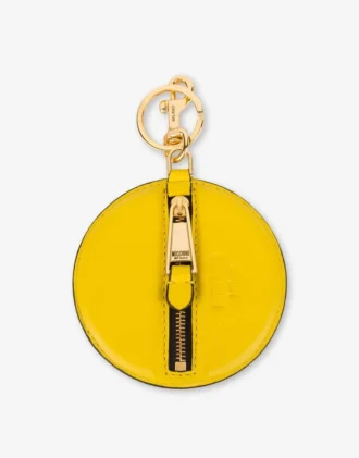 Keychain in nappa Smiley®