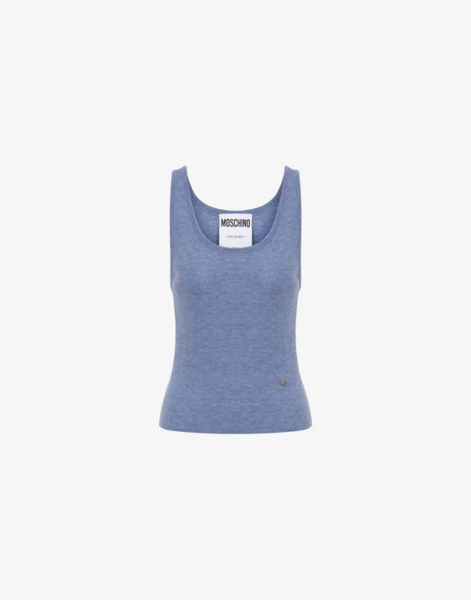 Knit Tank Top Golden M