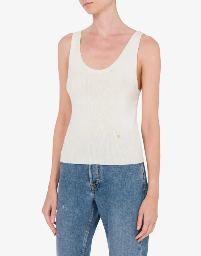 Knit Tank Top Golden M