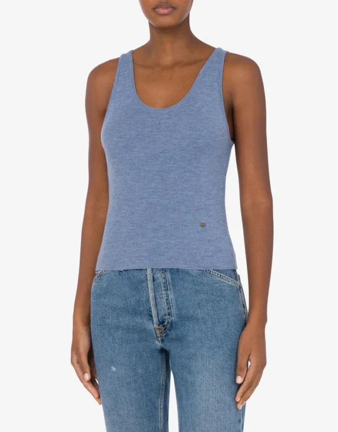 Knit Tank Top Golden M