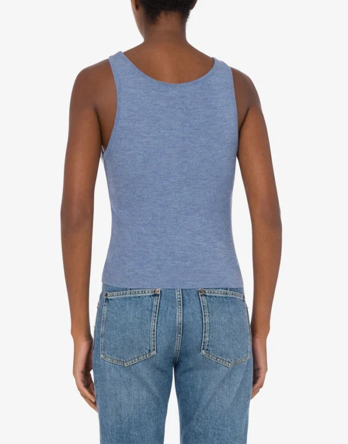 Knit Tank Top Golden M