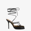 Laced High Calf Sandals