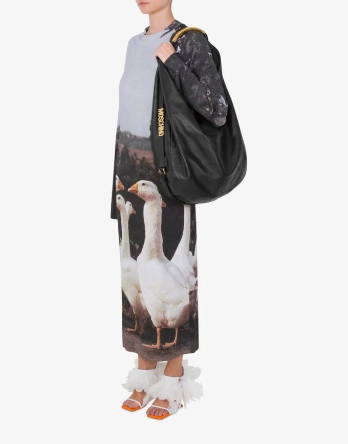 Large Moschino Handle Me Bag Large Moschino Handle Me Bag