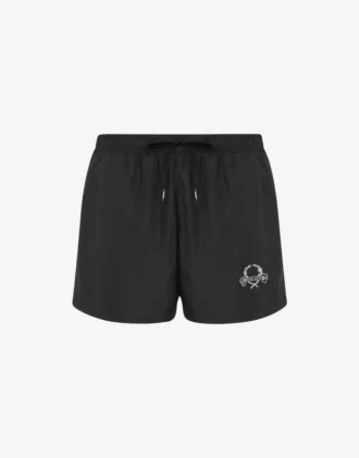 Laurel Crown Logo beach boxer shorts
