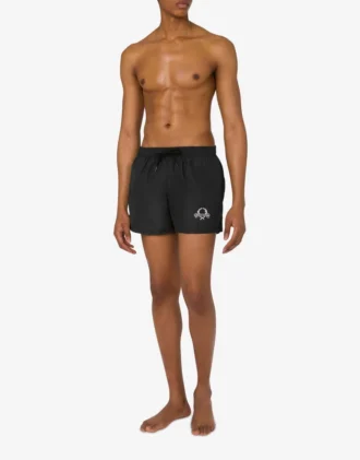 Laurel Crown Logo beach boxer shorts