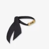 Lettering Logo small silk scarf