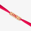 Lettering Logo small silk scarf