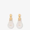 Light bulb earrings