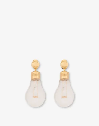 Light bulb earrings