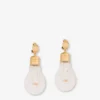 Light bulb earrings