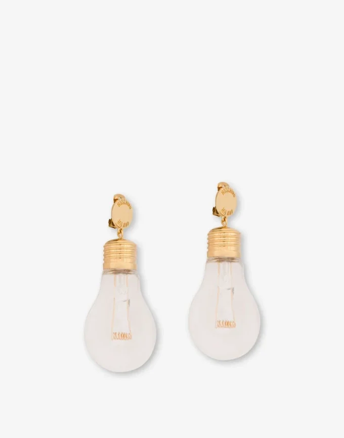 Light bulb earrings
