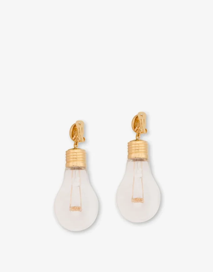 Light bulb earrings