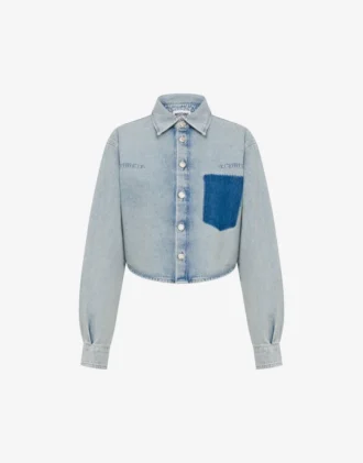 Lightweight cotton denim shirt