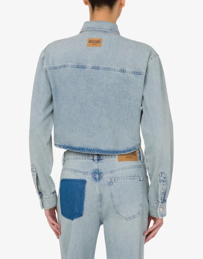 Lightweight cotton denim shirt