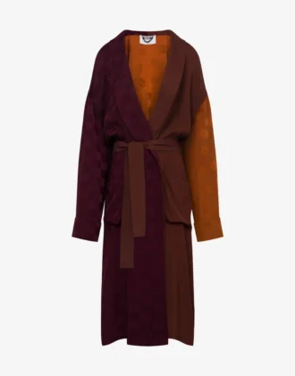 Lightweight silk-blend outerwear