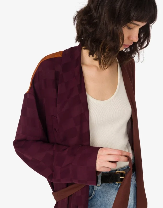 Lightweight silk-blend outerwear Lightweight silk-blend outerwear