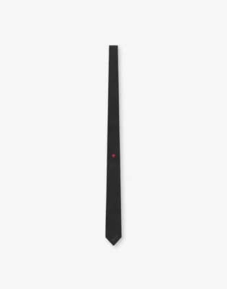 Little Red Heart silk tie