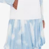 Long skirt with “In the Cloud” print