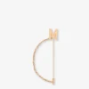 M Chain Brooch