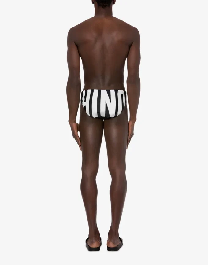 Maxi Logo beach briefs