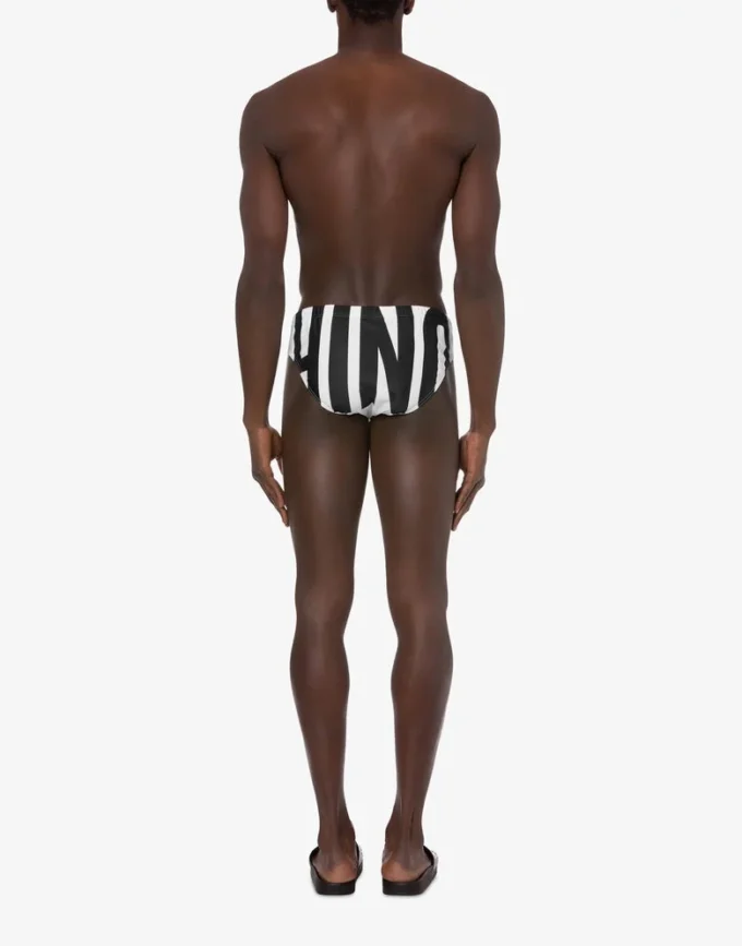Maxi Logo beach briefs