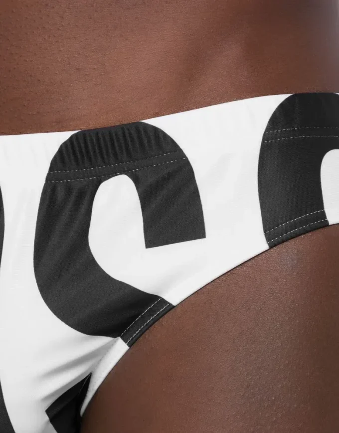 Maxi Logo beach briefs