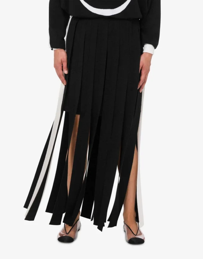 Merino wool skirt
