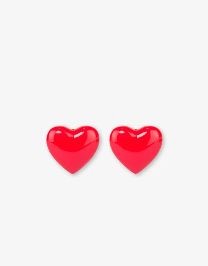 Metal clip-on earrings
