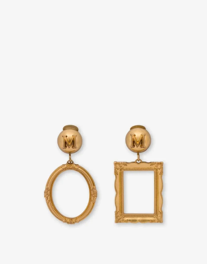 Metal earrings