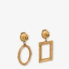 Metal earrings