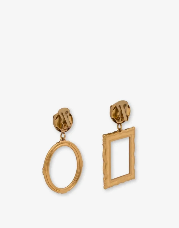 Metal earrings