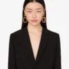 Metal earrings