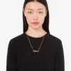 Metal necklace
