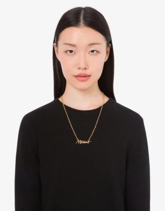Metal necklace