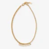 Metal necklace