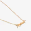 Metal necklace