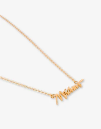 Metal necklace
