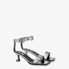 Mirror effect sandals