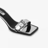 Mirror effect sandals