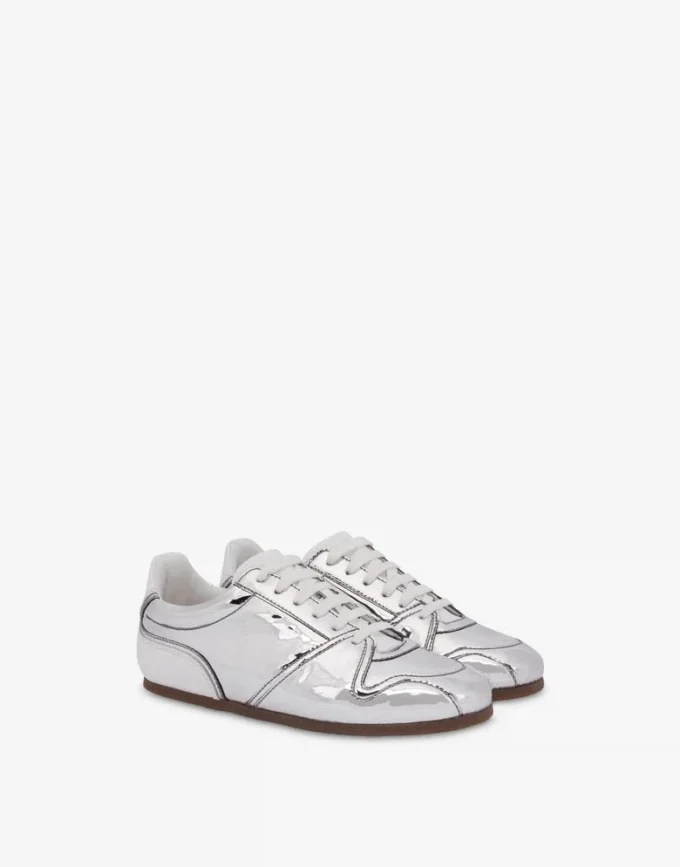 Mirror effect sneakers