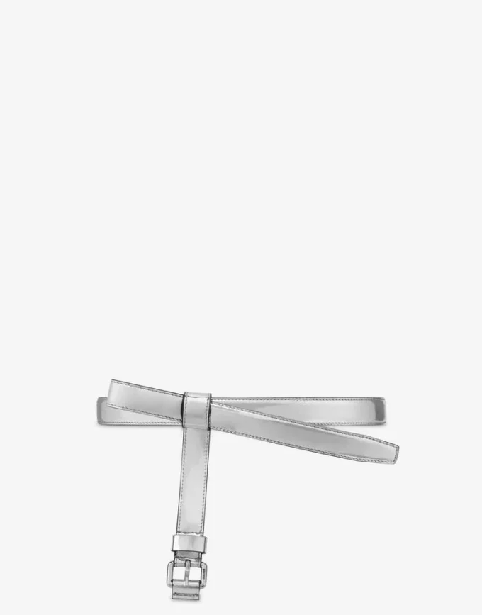 Mirror fabric belt