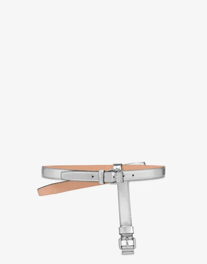 Mirror fabric belt