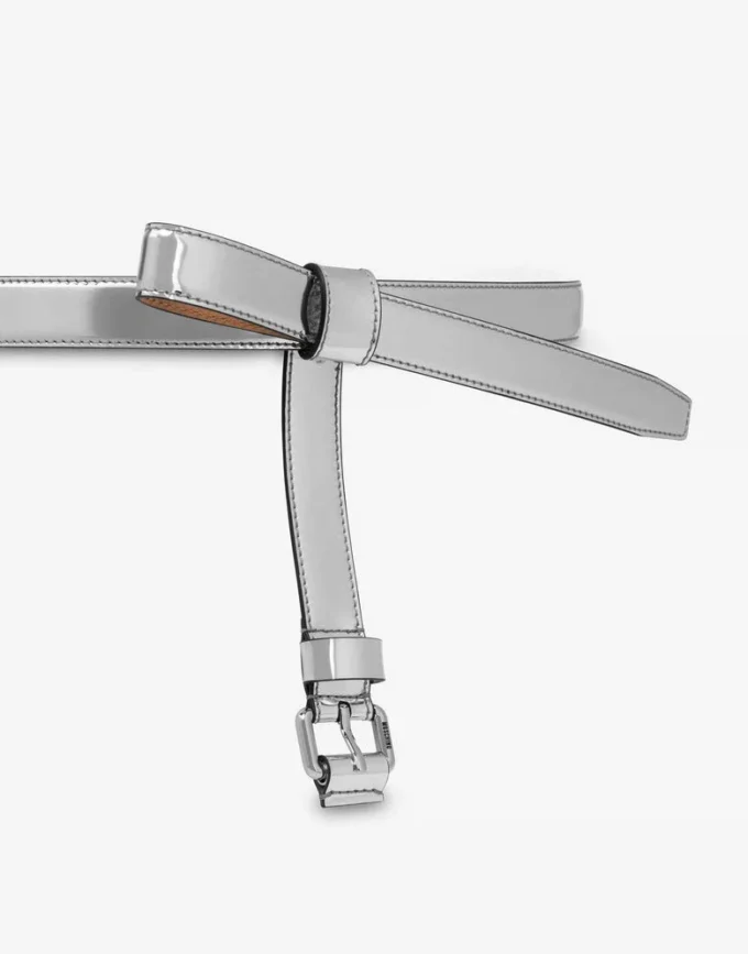 Mirror fabric belt