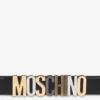 Mixed Lettering Logo calfskin belt