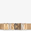 Mixed Lettering Logo calfskin belt