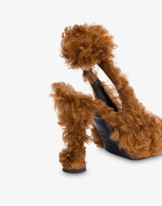 Mohair pumps